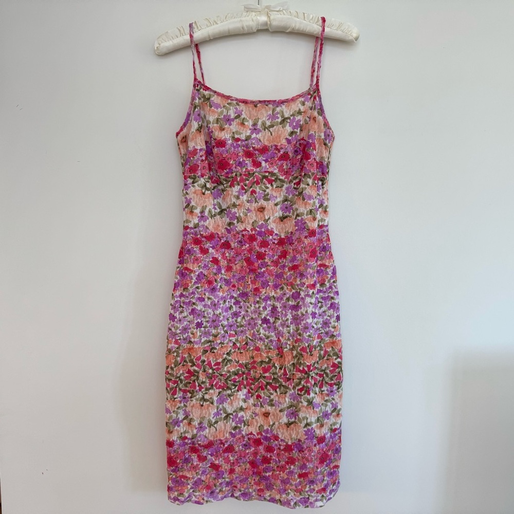 Floral Vintage Layered Dress